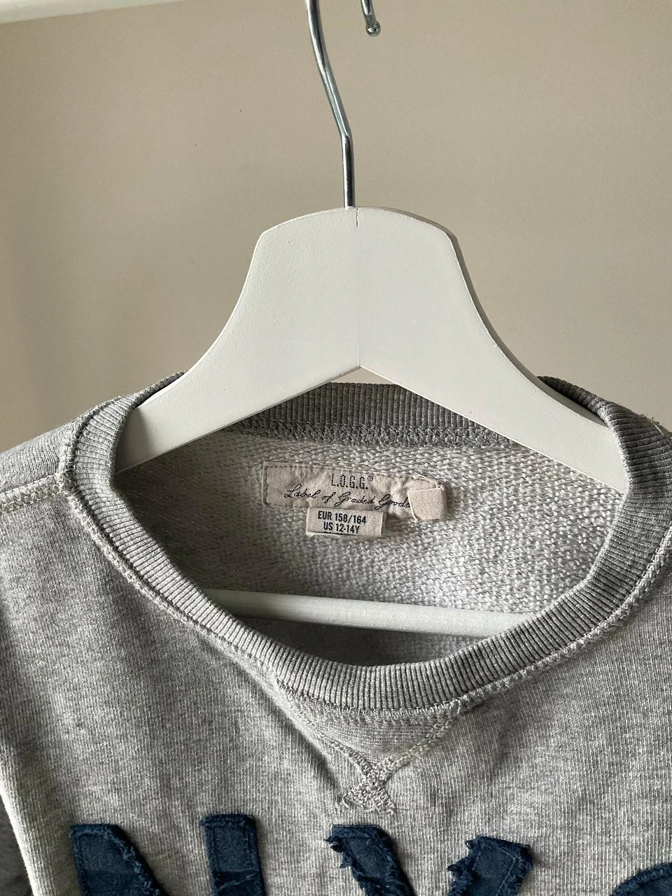 Suéter cinza mesclado H&M adolescente – Esprit NYC casual - 12/14 anos – photo 4